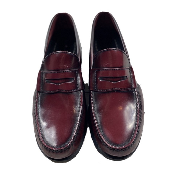 Rockport | Shoes | Mens Rockport Size 95 Leather Cherry Loafers | Poshmark